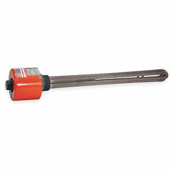 TEMPCO Screw Plug Immersion Heater 62-7/8 in L, 2VYN1