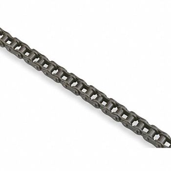 TSUBAKI Roller Chain 100ft Riveted Pin Steel, 2W192