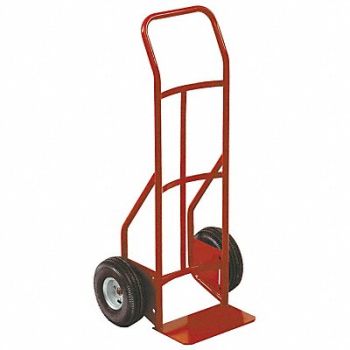 DAYTON Hand Truck 650 lb 46 x22 Red, 2W179
