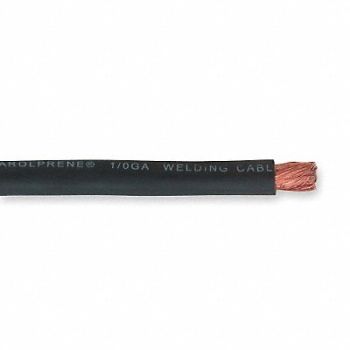 Welding Cable 1/0 CAROLPRENE Blk 50ft, 6X781