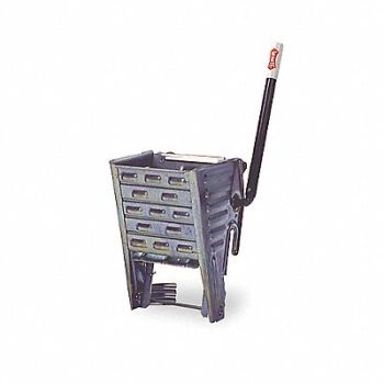 TOUGH GUY Mop Wringer Silver Steel, 2W316