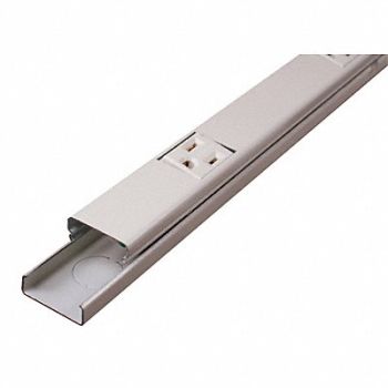 LEGRAND Prewired Raceway 10 Outlets 6 in D, 2W605