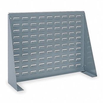 AKRO-MILS H4610 Louvrd BnchRk 8 9/16x20x28in LdCap 120lb, 2W718