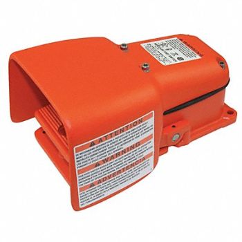 LINEMASTER Heavy Duty Foot Switch Momentary Action, 2W807
