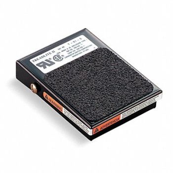 LINEMASTER Light Duty Foot Switch Momentary Action, 2W810