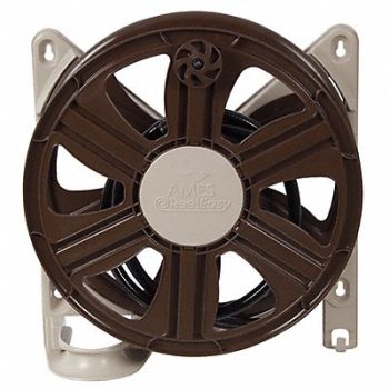AMES Garden Hose Reel Wall Polypropylene, 2WA47