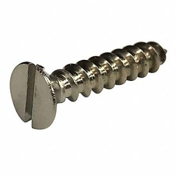 GRAINGER APPROVED Scrw Sz #14 18-8SS 1.25 L PK100, 2WE56