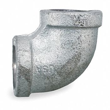 GRAINGER APPROVED 90 Elbow Malleable Iron 3 in NPT, 2WE85