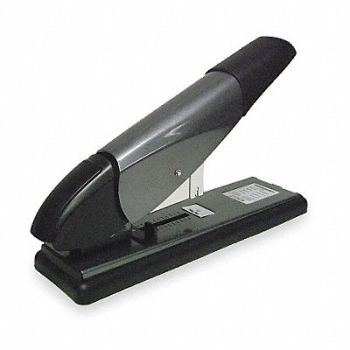 GRAINGER APPROVED Stapler 100 Sheet Black/Gray, 2WFR7