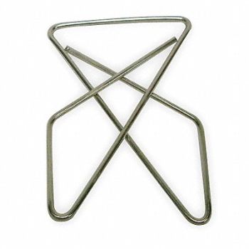 GRAINGER APPROVED Butterfly Clamp 2 5/8 In Lrg PK30, 2WFU9