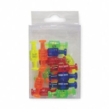 GRAINGER APPROVED Magnetic Tack 1/2In Asrt Mtll PK30, 2WFW9