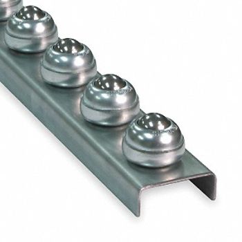 ASHLAND CONVEYOR FlwRail Ball Trnsfr 2-1/2In.x10 ft Stud, 2WGY1