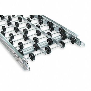 ASHLAND CONVEYOR Skatewheel Conveyor 90 Curve 18in. W, 2WKN7