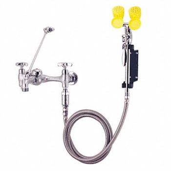 Straight Chrome Speakman Eyesaver Brass, 2WLL7