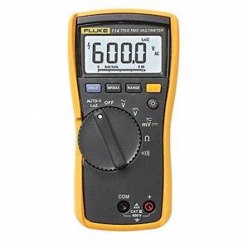 FLUKE Digital Multimeter 600V 40 MOhms, 2WTK3