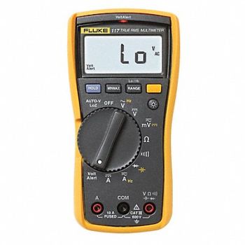 FLUKE Electricians Digital Multimeter 600V, 2WTK9