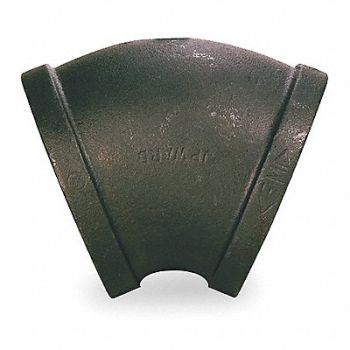 GRAINGER APPROVED 45 Elbow Malleable Iron 2 1/2 in, 2WU24