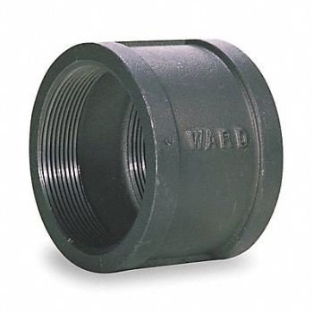 GRAINGER APPROVED Coupling Malleable Iron 4 in FNPT, 2WU61