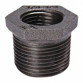 GRAINGER APPROVED Hex Bushing Malleable Iron 2 1/2 x 2 in, 2WV18