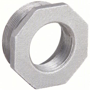 GRAINGER APPROVED Hex Bushing Malleable Iron 3 x 2 1/2 in, 2WU96
