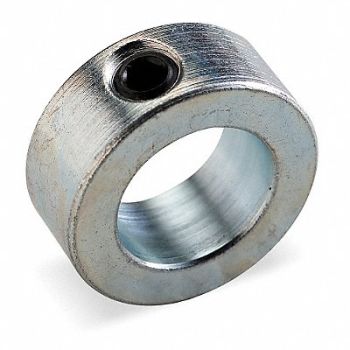 DAYTON Shaft Collar Set Screw 1Pc 1/2 In St PK3, 2X568