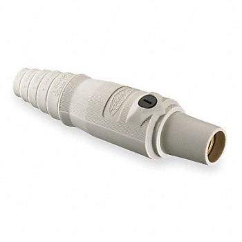 HUBBELL Connector Double Set Wht Female Taper, 2XB29