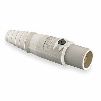 HUBBELL Connector Double Set Wht 300AC/DC Ser 16, 2XB34