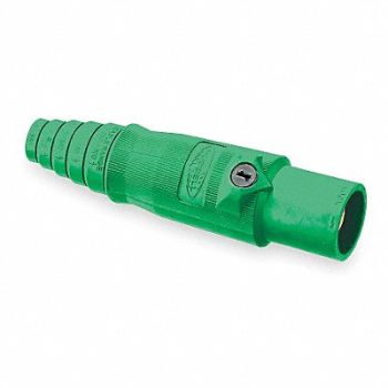 HUBBELL Connector Double Set Screw Grn Male, 2XB42