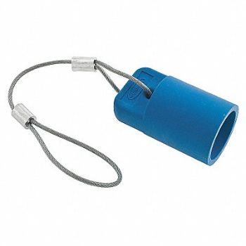 HUBBELL Cap Blue 300/400A Female Single Pole, 2XB46