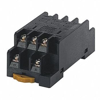 OMRON Relay Socket Standrd Square 11 Pin Screw, 2XC08