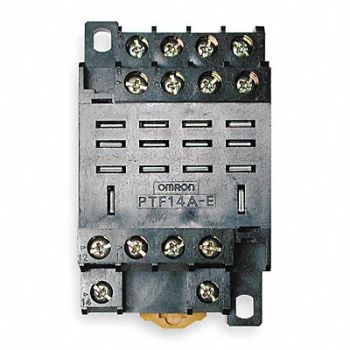 OMRON Relay Socket Finger Safe Square 14 Pin, 2XC09