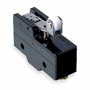 OMRON Swch 15A SPDT Shrt Hinge Roller Lever, 2XC12