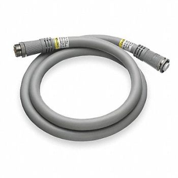 HUBBELL DblEnd Cabl Gray Male x Female 30 A, 2XE21