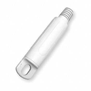 TOUGH GUY J6522 Color Coded Handle 6 in L White, 2XKV5