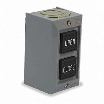 SQUARE D Push Buttn Contrl Station 2NO Open/Close, 2XVF8