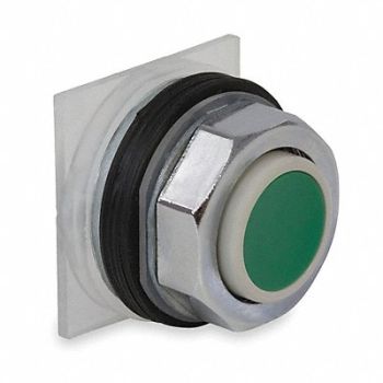 SCHNEIDER ELECTRIC H4518 Non-Illum Push Button Operator Green, 2XVU2