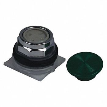 SCHNEIDER ELECTRIC Non-Illum Push Button Operator Green, 2XVU3