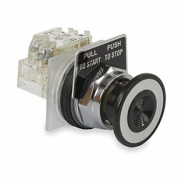 SCHNEIDER ELECTRIC H7093 Non-Illuminated Push Button 30mm Black, 2XVU7