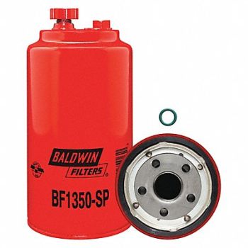 BALDWIN FILTERS Fuel Filter 7-13/16x3-11/16x7-13/16 In, 2XVZ8