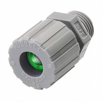HUBBELL WIRING DEVICE-KELLEMS Connector Nylon, 2XYN2