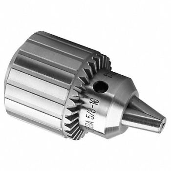 MILWAUKEE Drill Chuck Keyed Steel 1/2 In 5/8-16, 2Y329