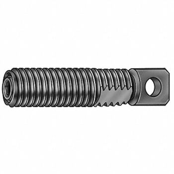 GRAINGER APPROVED SpringAnchor Swivel LCS Blk 3/8-16x1 5/8, 2YAR4
