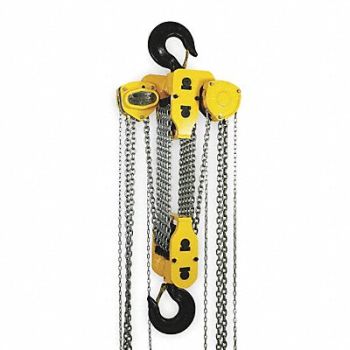 OZ LIFTING PRODUCTS Manual Chain Hoist 60000 lb Lift 20 ft., 2YCA3