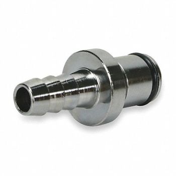 COLDER Inline Insert Chrome Plated Brass Barbed, 2YCY3