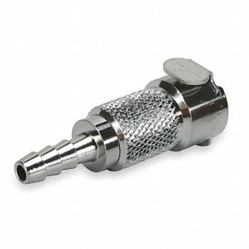 COLDER Inline Coupler Chrome Platd Brass Barbed, 2YCX6
