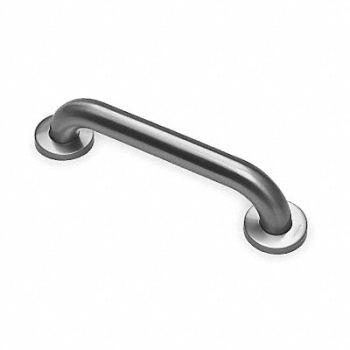ENCORE Grab Bar SS Satin 24 in L, 2YDU8