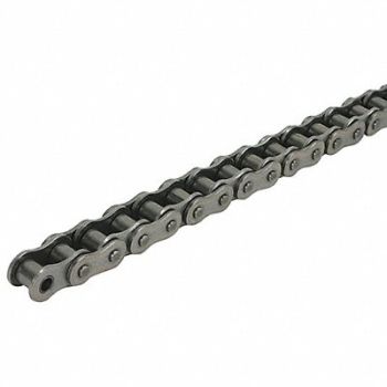 DAYTON Roller Chain 10ft Riveted Pin SS, 2YDZ7