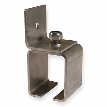 PEMKO Side Wall Mt. SS Sliding Door Bracket, 2YFD3