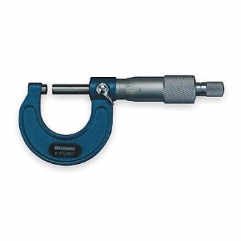 WESTWARD Micrometer 0-1 In Ratchet, 2YNA1