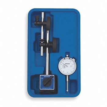 WESTWARD Magnetic Base Indicator Set 0.001 In, 2YNE1